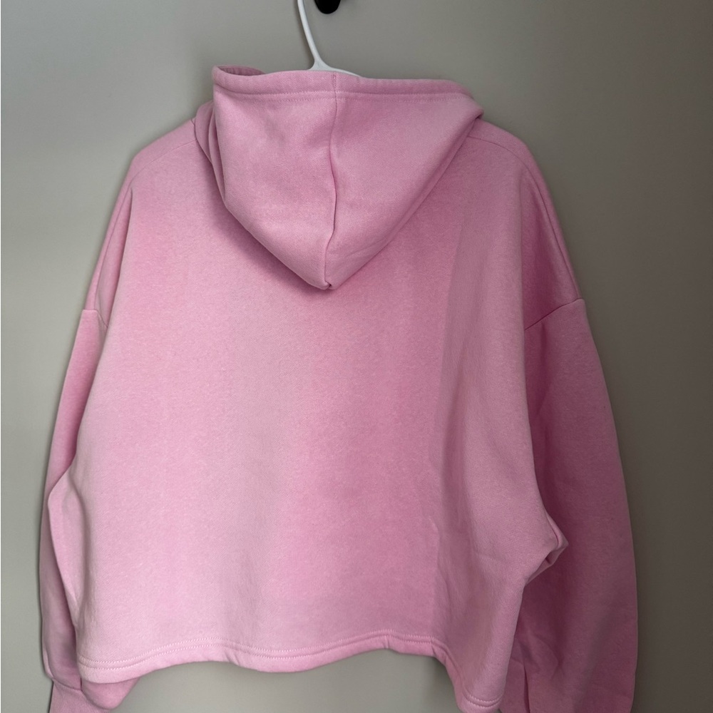Von Dutch Light Pink Hoodie with Rhinestone Logo - Picture 3 of 4